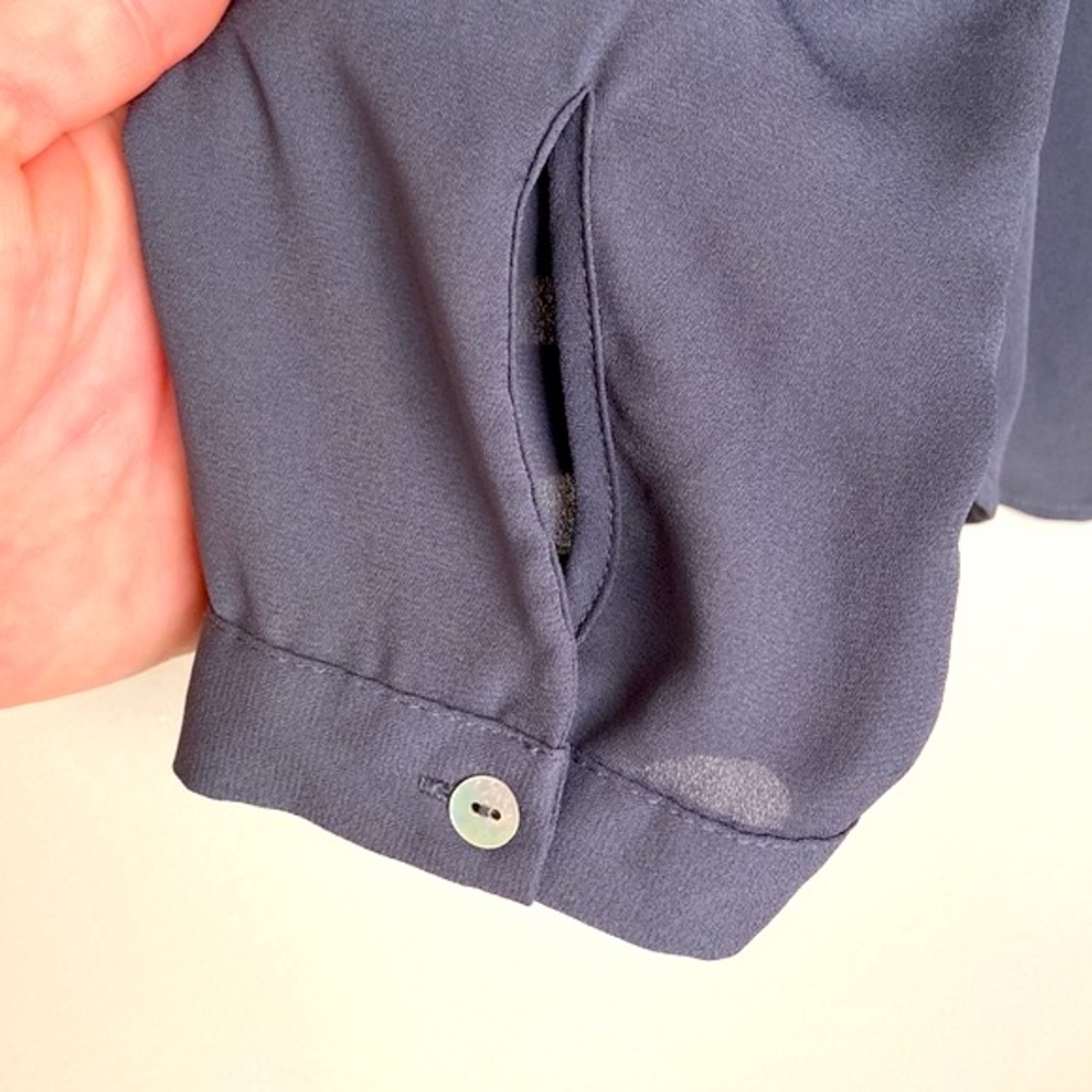 Black Rainn Grey Blouse - Picture 4 of 6